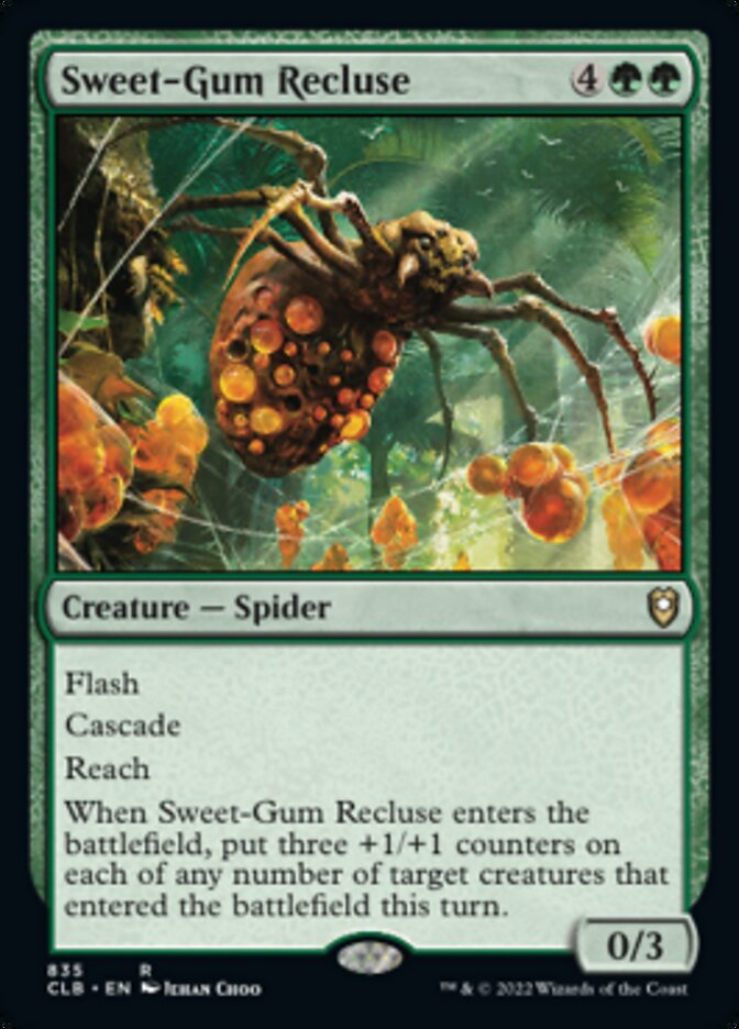 Sweet-Gum Recluse [Commander Legends: Battle for Baldur's Gate] | Impulse Games and Hobbies