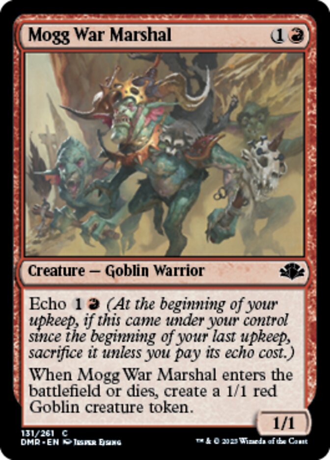 Mogg War Marshal [Dominaria Remastered] | Impulse Games and Hobbies