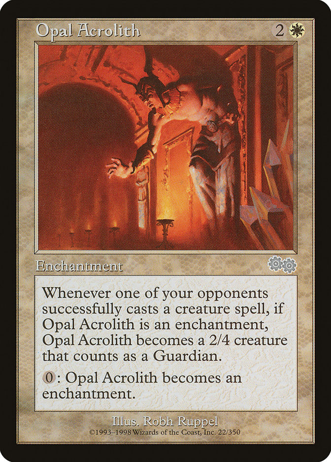 Opal Acrolith [Urza's Saga] | Impulse Games and Hobbies