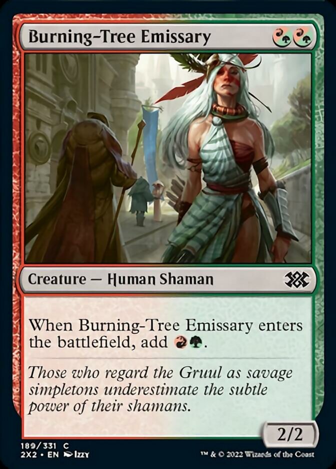 Burning-Tree Emissary [Double Masters 2022] | Impulse Games and Hobbies