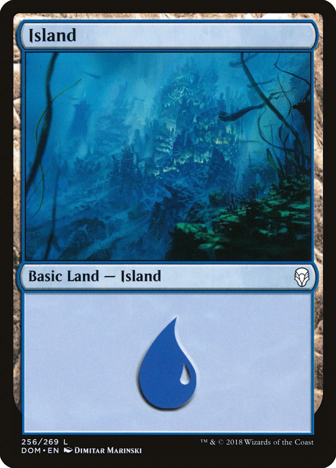 Island (256) [Dominaria] | Impulse Games and Hobbies