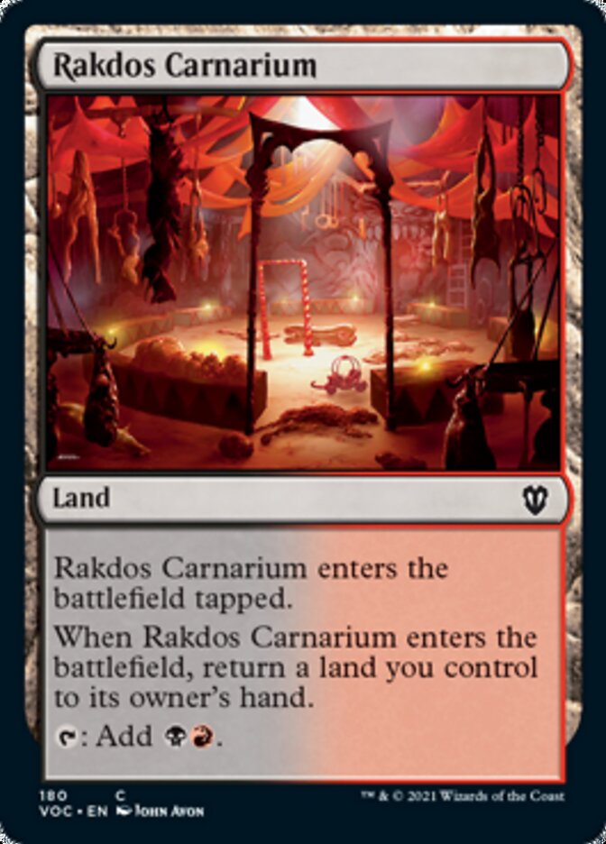 Rakdos Carnarium [Innistrad: Crimson Vow Commander] | Impulse Games and Hobbies