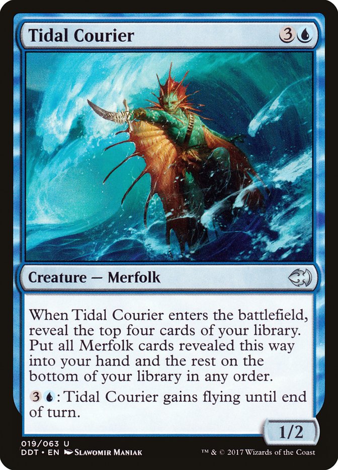 Tidal Courier [Duel Decks: Merfolk vs. Goblins] | Impulse Games and Hobbies