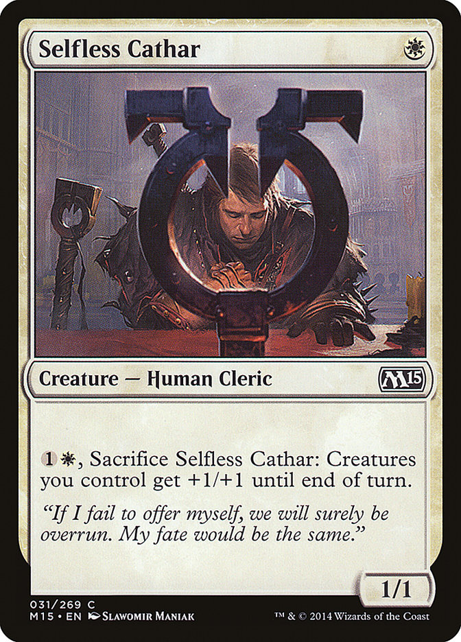 Selfless Cathar [Magic 2015] | Impulse Games and Hobbies