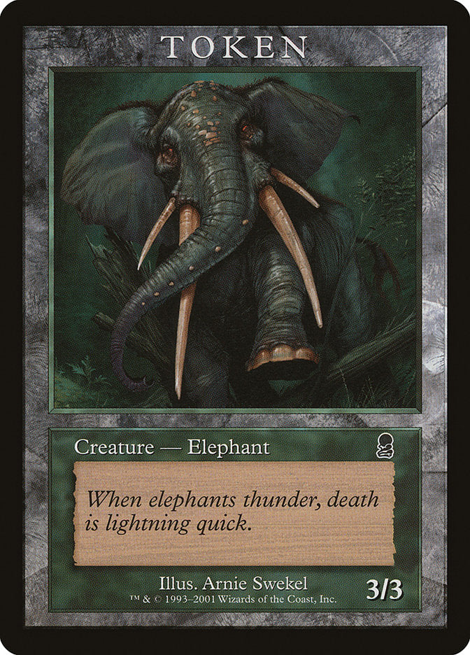 Elephant Token [Magic Player Rewards 2002] | Impulse Games and Hobbies