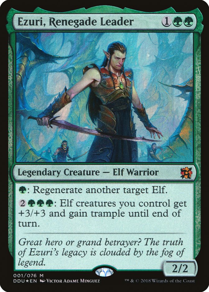 Ezuri, Renegade Leader [Duel Decks: Elves vs. Inventors] | Impulse Games and Hobbies