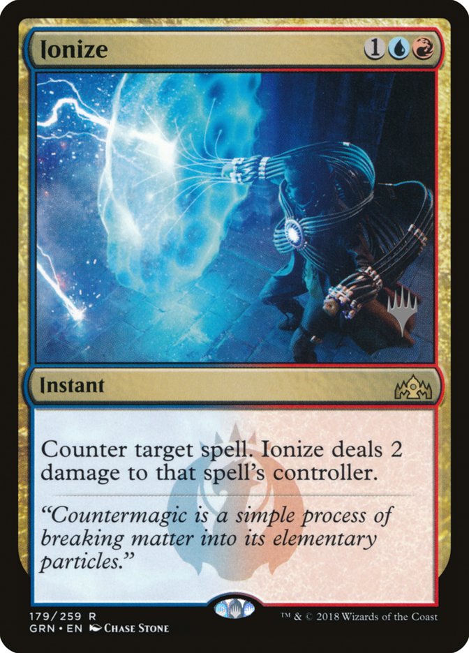 Ionize (Promo Pack) [Guilds of Ravnica Promos] | Impulse Games and Hobbies