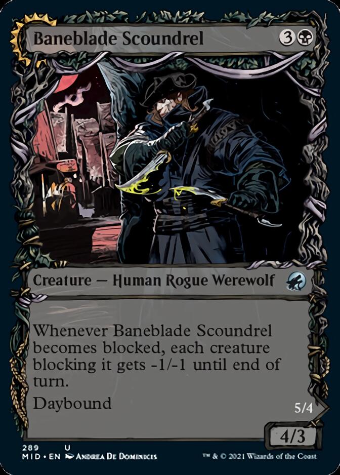 Baneblade Scoundrel // Baneclaw Marauder (Showcase Equinox) [Innistrad: Midnight Hunt] | Impulse Games and Hobbies