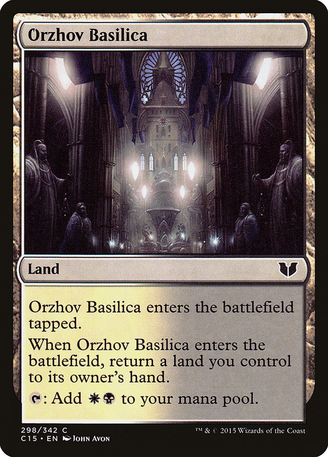 Orzhov Basilica [Commander 2015] | Impulse Games and Hobbies