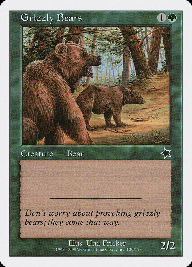 Grizzly Bears [Starter 1999] | Impulse Games and Hobbies