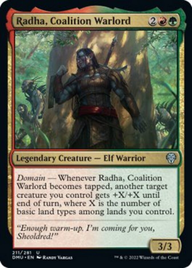 Radha, Coalition Warlord [Dominaria United] | Impulse Games and Hobbies