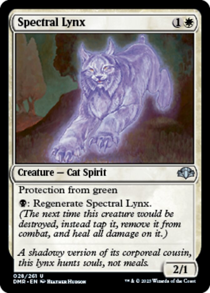 Spectral Lynx [Dominaria Remastered] | Impulse Games and Hobbies