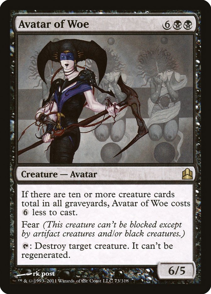 Avatar of Woe [Commander 2011] | Impulse Games and Hobbies