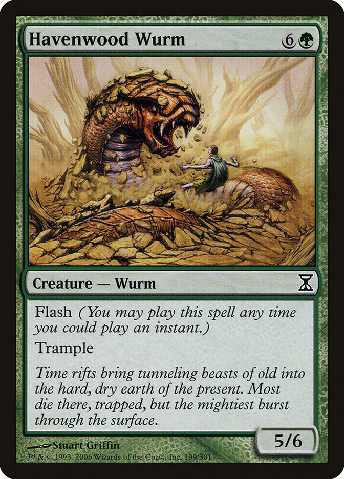 Havenwood Wurm [Time Spiral] | Impulse Games and Hobbies