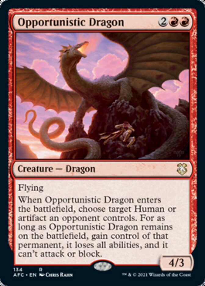 Opportunistic Dragon [Dungeons & Dragons: Adventures in the Forgotten Realms Commander] | Impulse Games and Hobbies