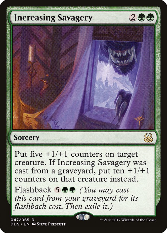 Increasing Savagery [Duel Decks: Mind vs. Might] | Impulse Games and Hobbies