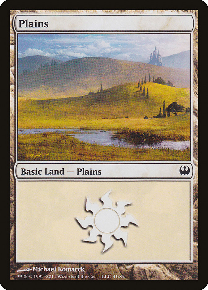 Plains (41) [Duel Decks: Knights vs. Dragons] | Impulse Games and Hobbies