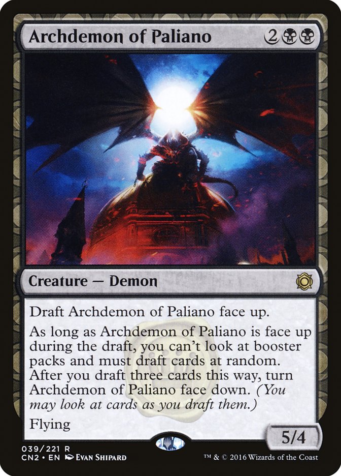 Archdemon of Paliano [Conspiracy: Take the Crown] | Impulse Games and Hobbies