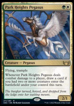 Park Heights Pegasus (Promo Pack) [Streets of New Capenna Promos] | Impulse Games and Hobbies