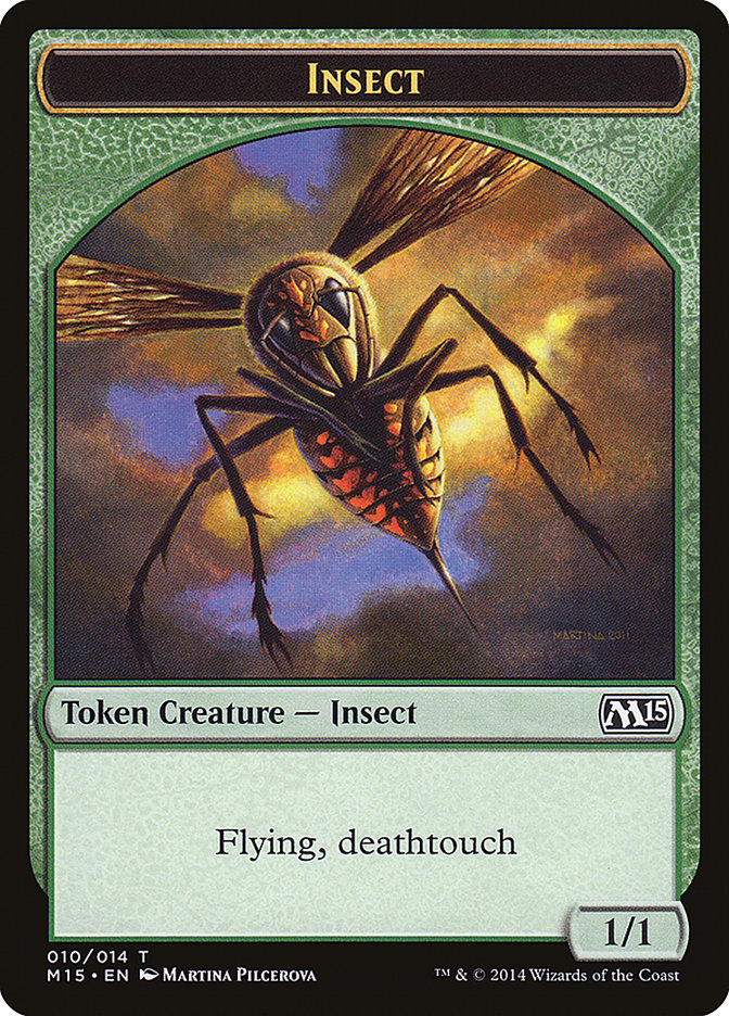 Insect Token [Magic 2015 Tokens] | Impulse Games and Hobbies