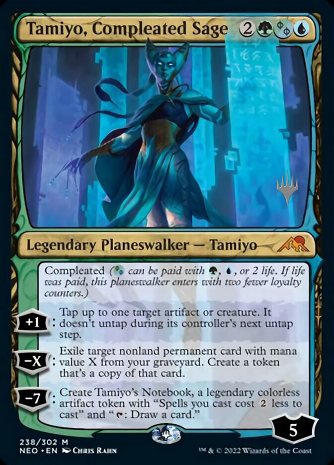 Tamiyo, Compleated Sage (Promo Pack) [Kamigawa: Neon Dynasty Promos] | Impulse Games and Hobbies