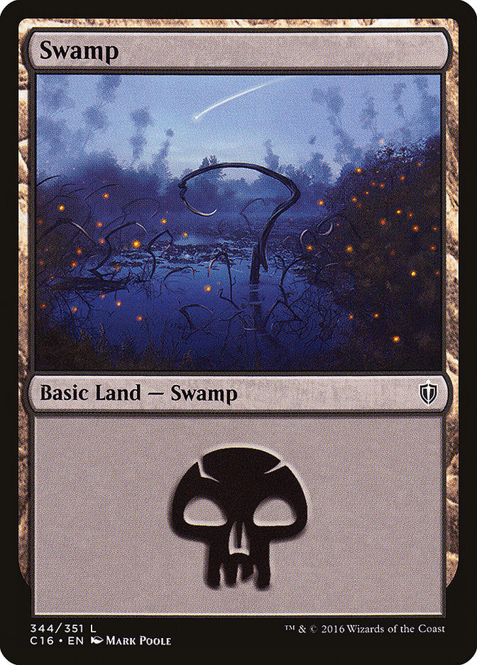 Swamp (344) [Commander 2016] | Impulse Games and Hobbies