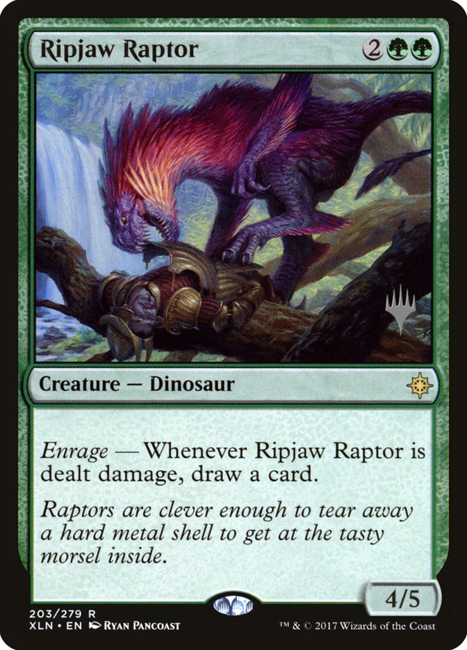 Ripjaw Raptor (Promo Pack) [Ixalan Promos] | Impulse Games and Hobbies