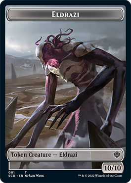 Eldrazi // Soldier Double-Sided Token [Starter Commander Decks] | Impulse Games and Hobbies
