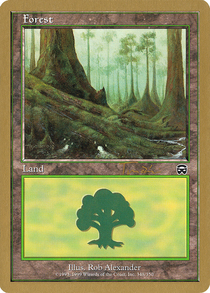 Forest (jt348) (Jan Tomcani) [World Championship Decks 2001] | Impulse Games and Hobbies