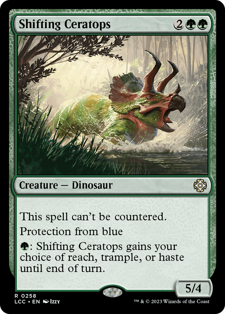 Shifting Ceratops [The Lost Caverns of Ixalan Commander] | Impulse Games and Hobbies