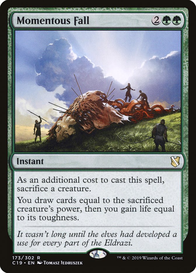 Momentous Fall [Commander 2019] | Impulse Games and Hobbies