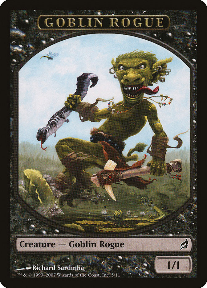 Goblin Rogue Token [Lorwyn Tokens] | Impulse Games and Hobbies