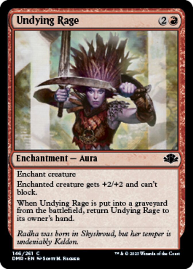 Undying Rage [Dominaria Remastered] | Impulse Games and Hobbies
