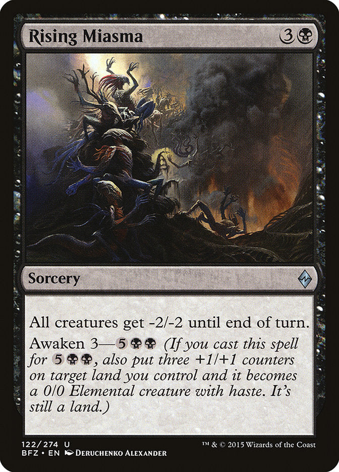 Rising Miasma [Battle for Zendikar] | Impulse Games and Hobbies