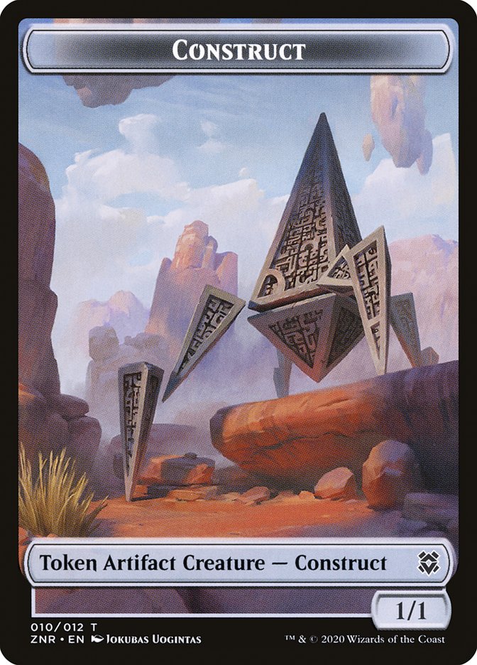 Construct Token [Zendikar Rising Tokens] | Impulse Games and Hobbies