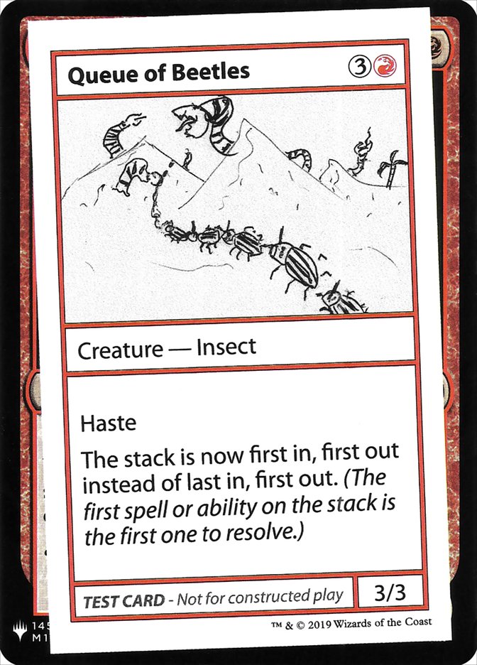 Queue of Beetles [Mystery Booster Playtest Cards] | Impulse Games and Hobbies