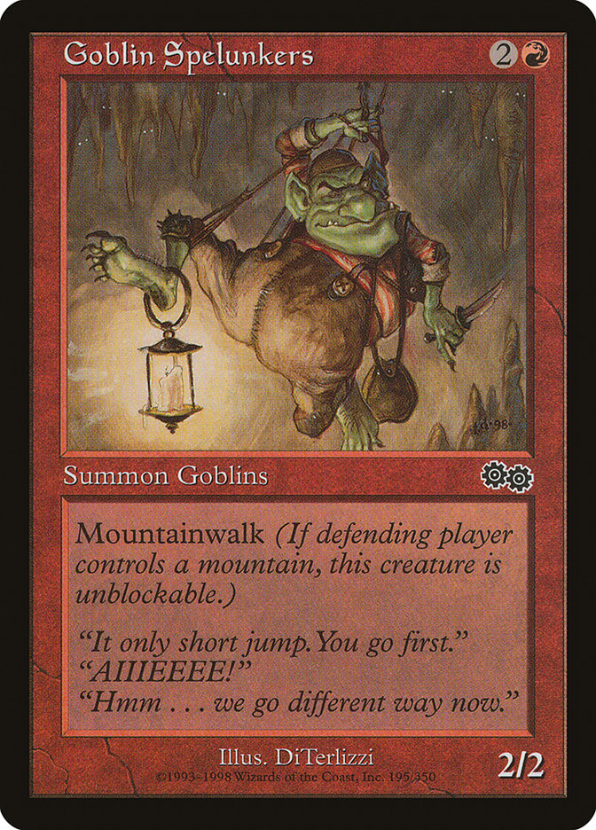 Goblin Spelunkers [Urza's Saga] | Impulse Games and Hobbies