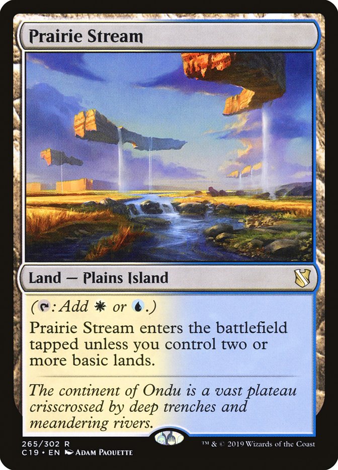 Prairie Stream [Commander 2019] | Impulse Games and Hobbies