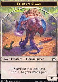 Eldrazi Spawn (003) // Eldrazi Double-Sided Token [Planechase Anthology Tokens] | Impulse Games and Hobbies