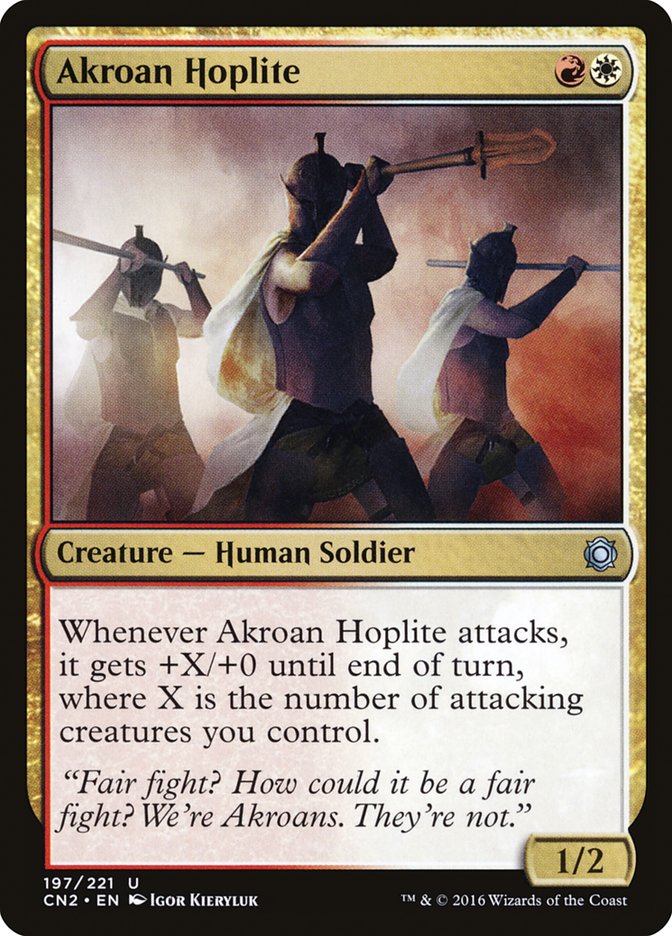 Akroan Hoplite [Conspiracy: Take the Crown] | Impulse Games and Hobbies