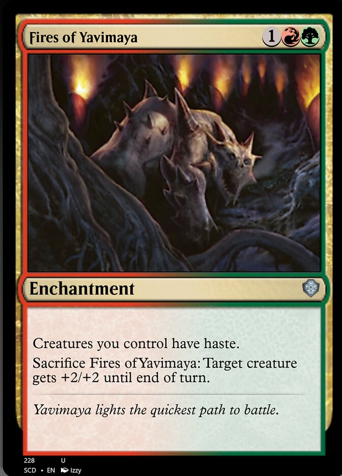 Fires of Yavimaya [Starter Commander Decks] | Impulse Games and Hobbies