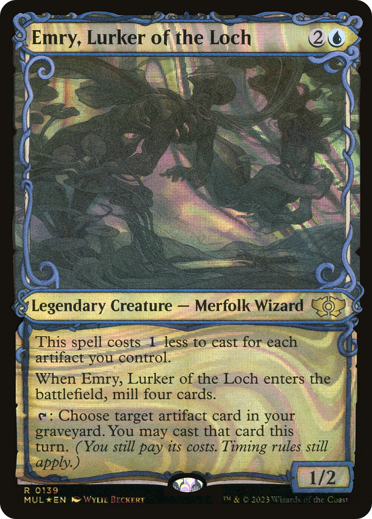 Emry, Lurker of the Loch (Halo Foil) [Multiverse Legends] | Impulse Games and Hobbies