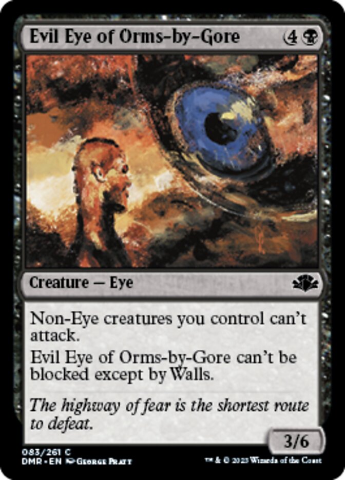 Evil Eye of Orms-by-Gore [Dominaria Remastered] | Impulse Games and Hobbies