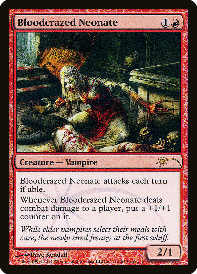Bloodcrazed Neonate [Wizards Play Network 2011] | Impulse Games and Hobbies
