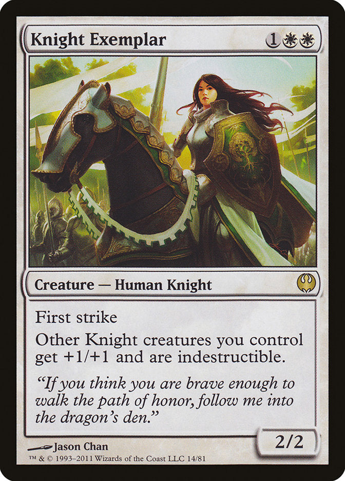 Knight Exemplar [Duel Decks: Knights vs. Dragons] | Impulse Games and Hobbies