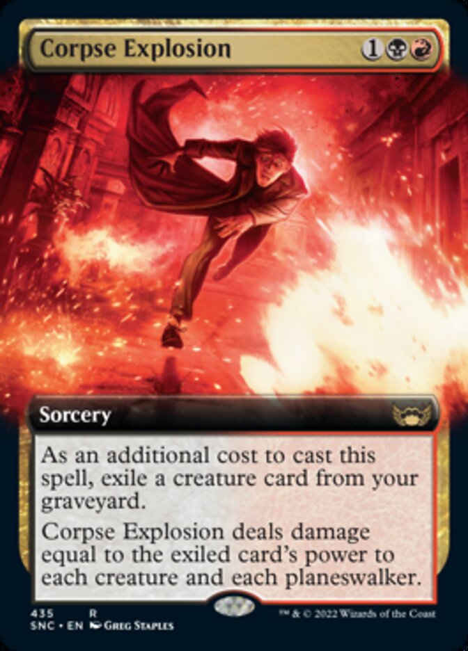 Corpse Explosion (Extended Art) [Streets of New Capenna] | Impulse Games and Hobbies