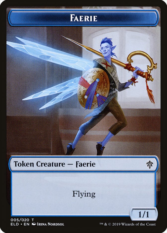 Faerie [Throne of Eldraine Tokens] | Impulse Games and Hobbies