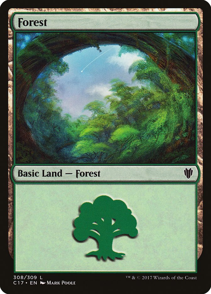 Forest (308) [Commander 2017] | Impulse Games and Hobbies