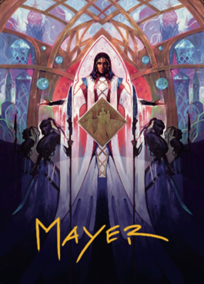 Kayla's Command Art Card (Gold-Stamped Signature) [The Brothers' War Art Series] | Impulse Games and Hobbies