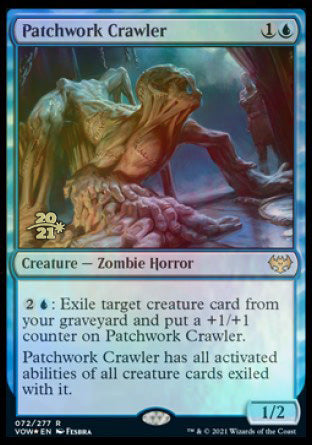 Patchwork Crawler [Innistrad: Crimson Vow Prerelease Promos] | Impulse Games and Hobbies